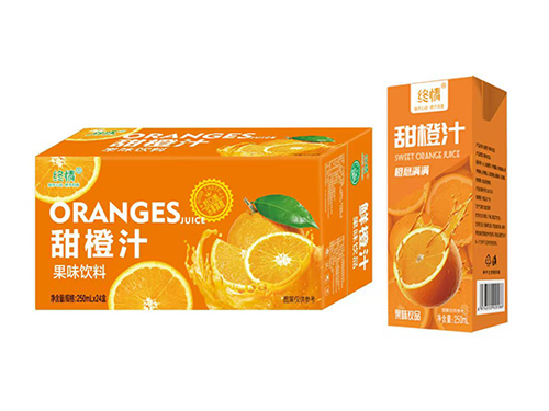 甜橙汁果味飲料