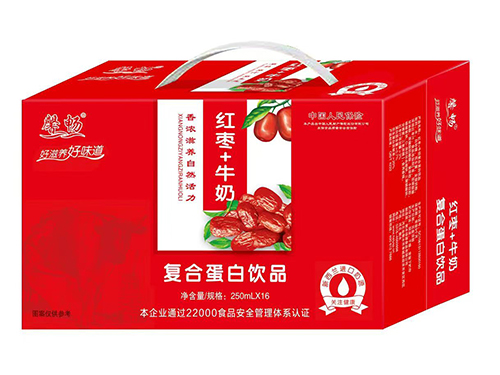 紅棗+牛奶復合蛋白飲品